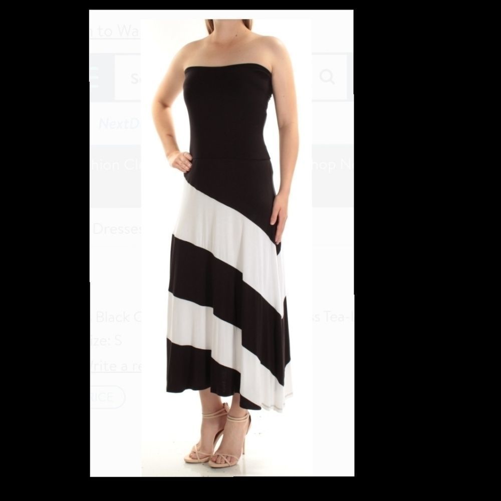 I.N.C Black & White Covertible Dress/ skirt